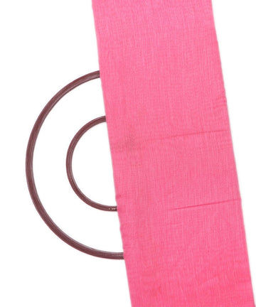 pink colour plain chanderi fabric